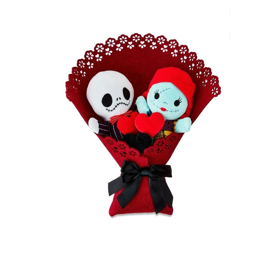 Plush Bouquet Jack & Sally The‎ Nightmare Before Christmas valentine day disney